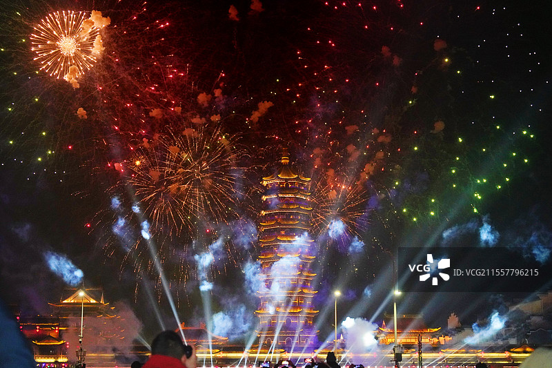 烟花秀图片素材