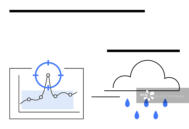天气数据分析概念，突出趋势和图片素材