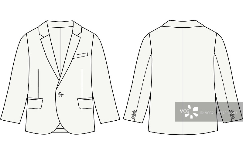 男婴西装外套图片素材