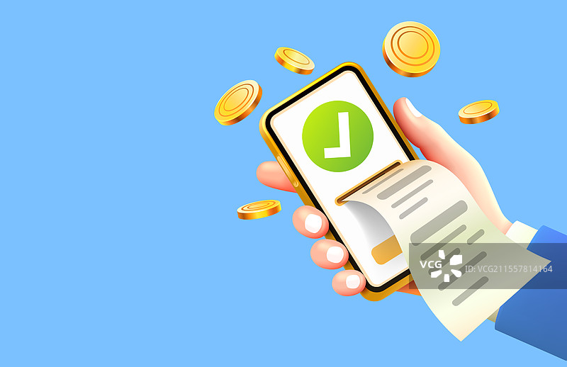 智能手机服务移动支付促销横幅图片素材