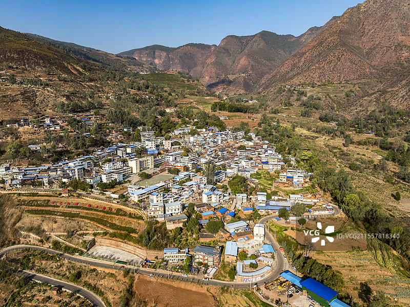 永仁县江边乡东坡村图片素材