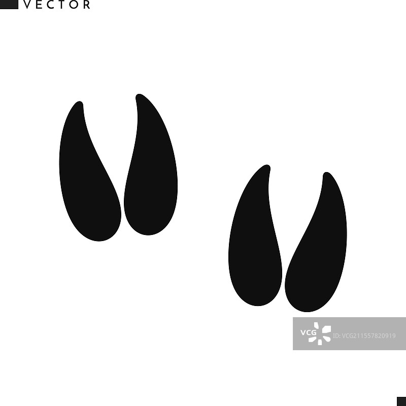 山羊的足迹图片素材