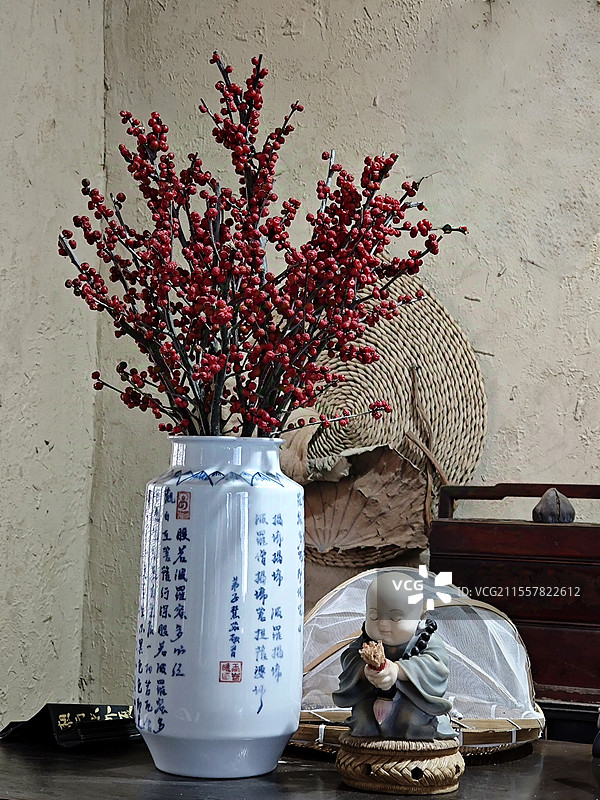 静物 花瓶玩偶 静能生辉图片素材