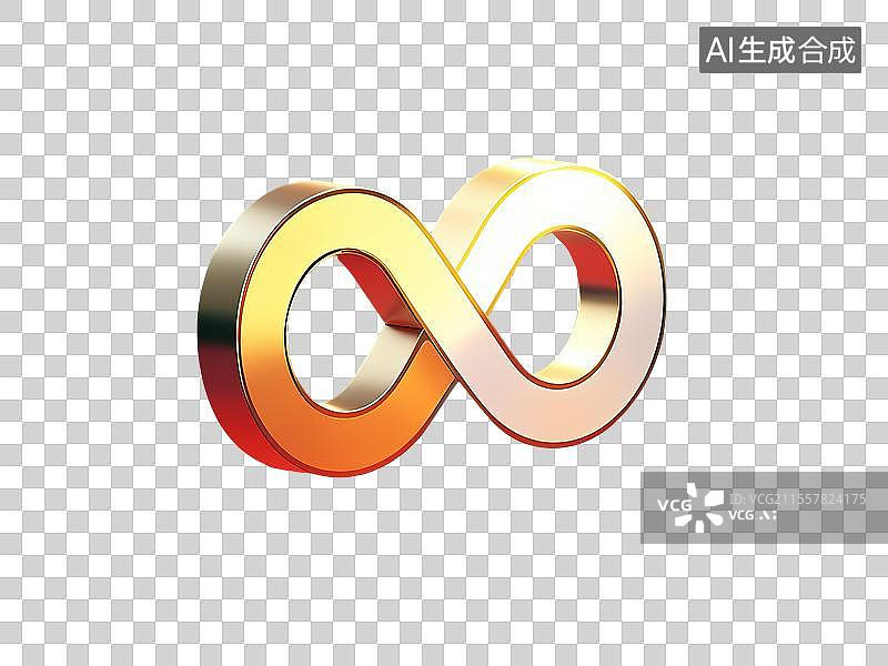 【AI数字艺术】无限循环的符号图片素材