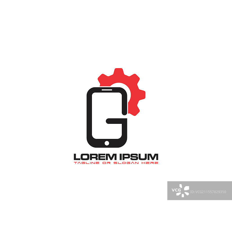 移动技术和装备标志，包括字母g图片素材