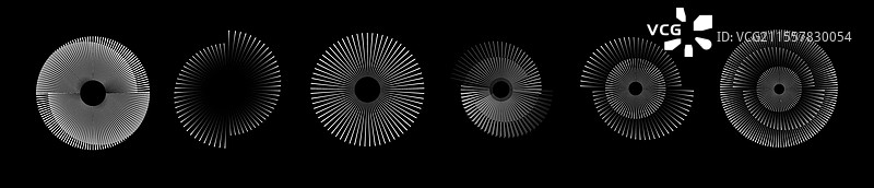 螺旋声波节奏线条动态抽象图片素材