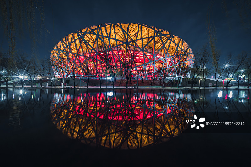 国家体育场鸟巢图片素材