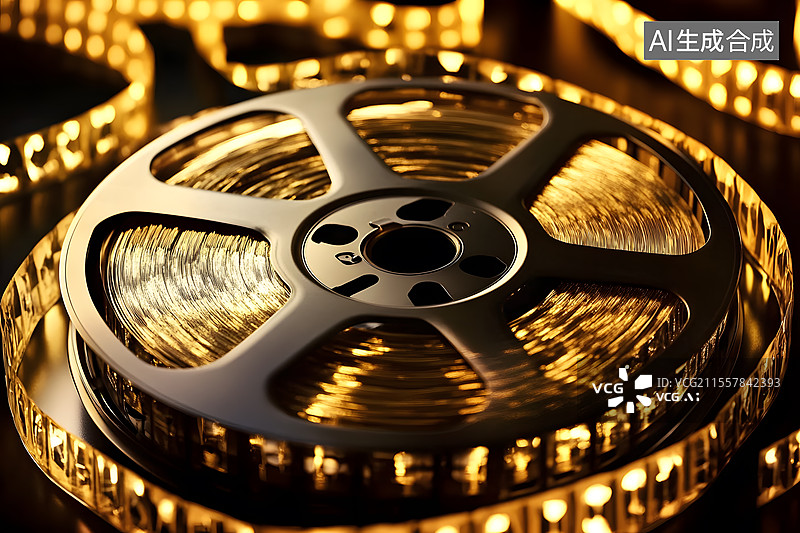 【AI数字艺术】电影胶卷 胶片图片素材