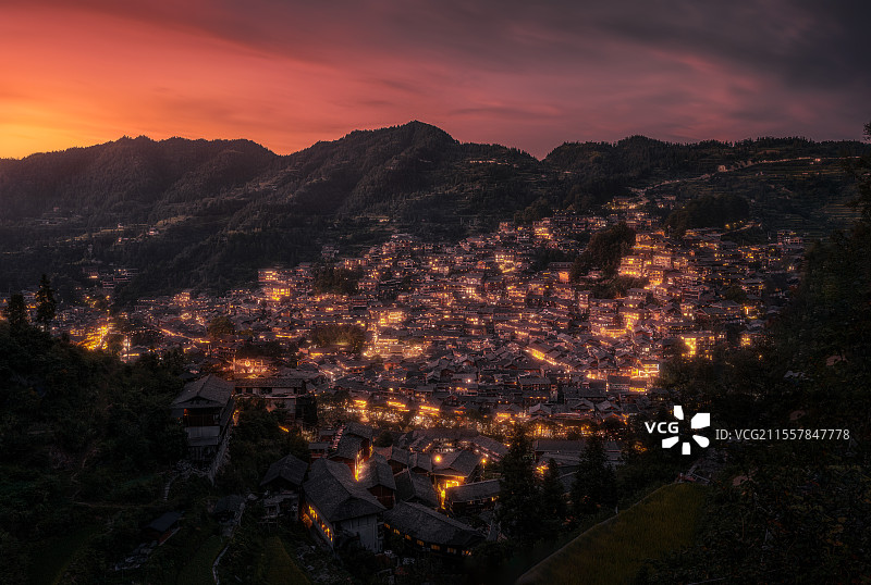 千户苗寨～～图片素材