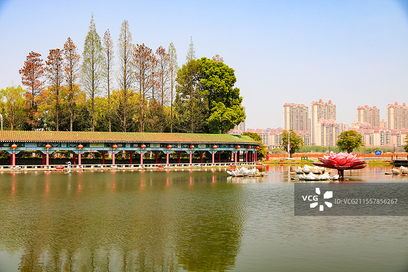 湖北鄂州莲花山风景旅游区图片素材