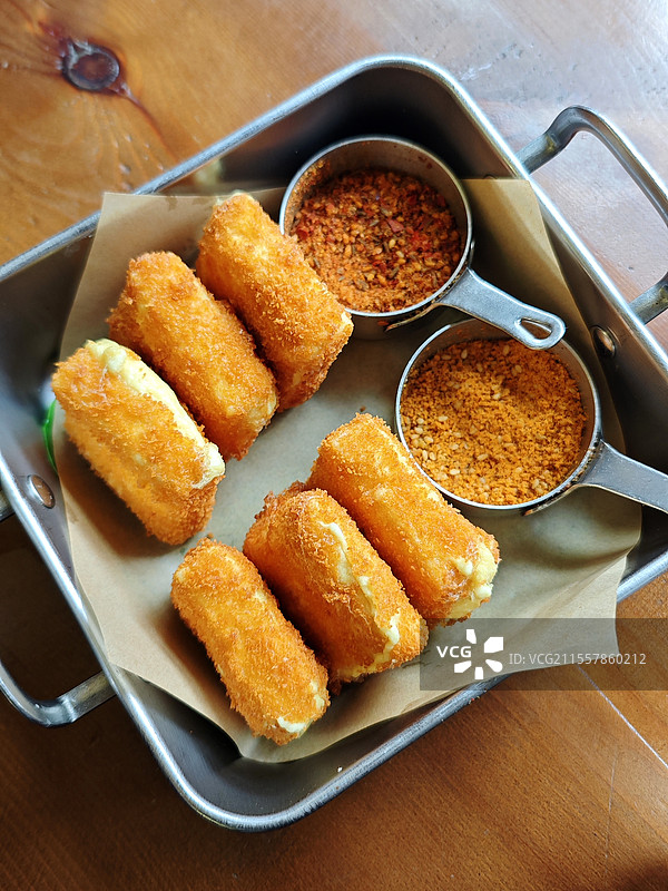 云南小吃炸豆腐图片素材