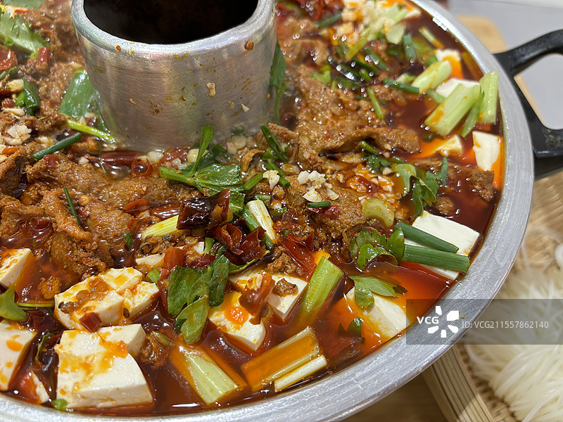 炖牛肉米线图片素材