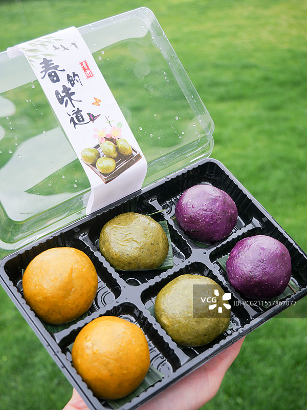 清明团子图片素材