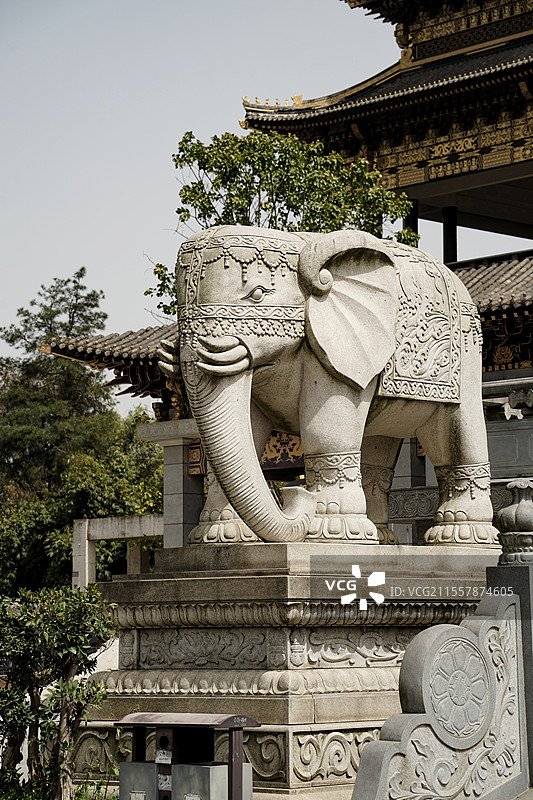 蒲江石象湖石象寺图片素材