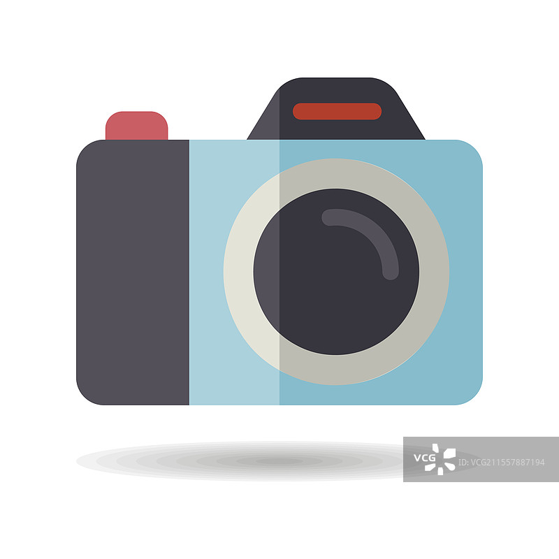 相机孤立图标露营标志图片素材