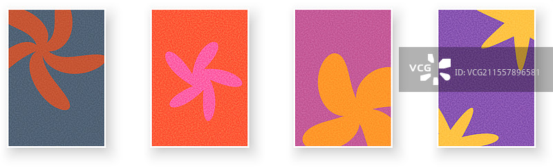 抽象海星形状艺术图片素材