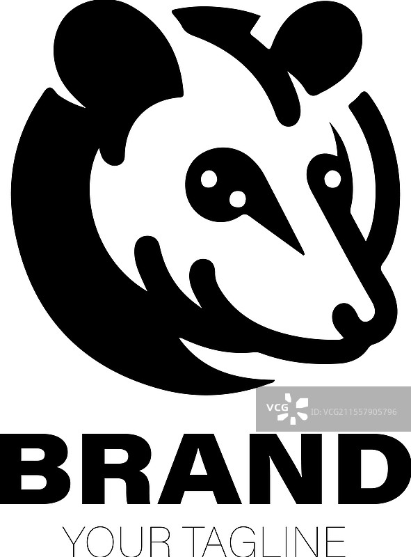 负鼠标志 负鼠标志设计 负鼠标志图片素材