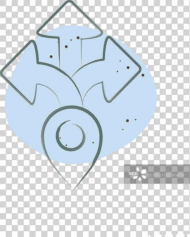 与导航相关的图标方向符号颜色图片素材