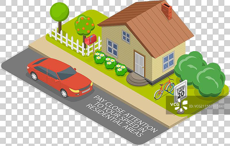 速度的三维等距平面图图片素材