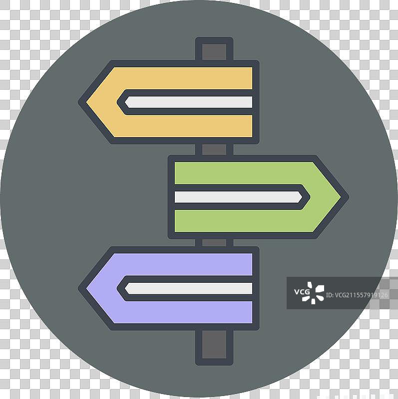 与导航符号相关的方向标志图标图片素材