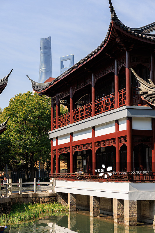 古典园林风光图片素材