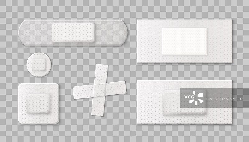 医疗创可贴收集图片素材