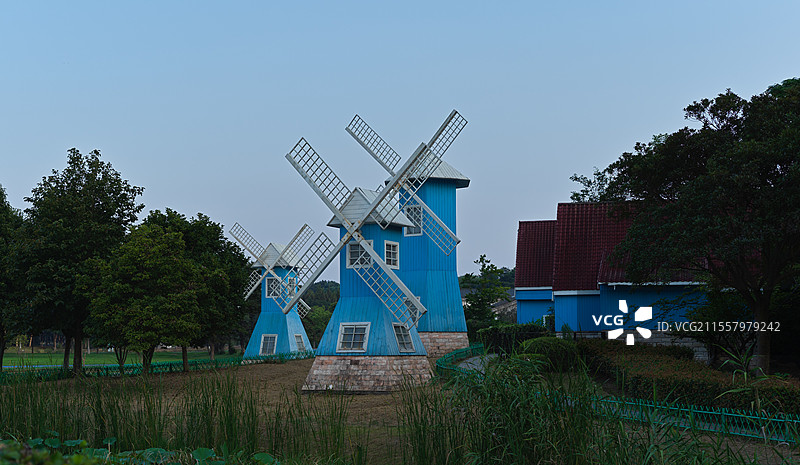 无锡宜兴龙背山森林公园图片素材