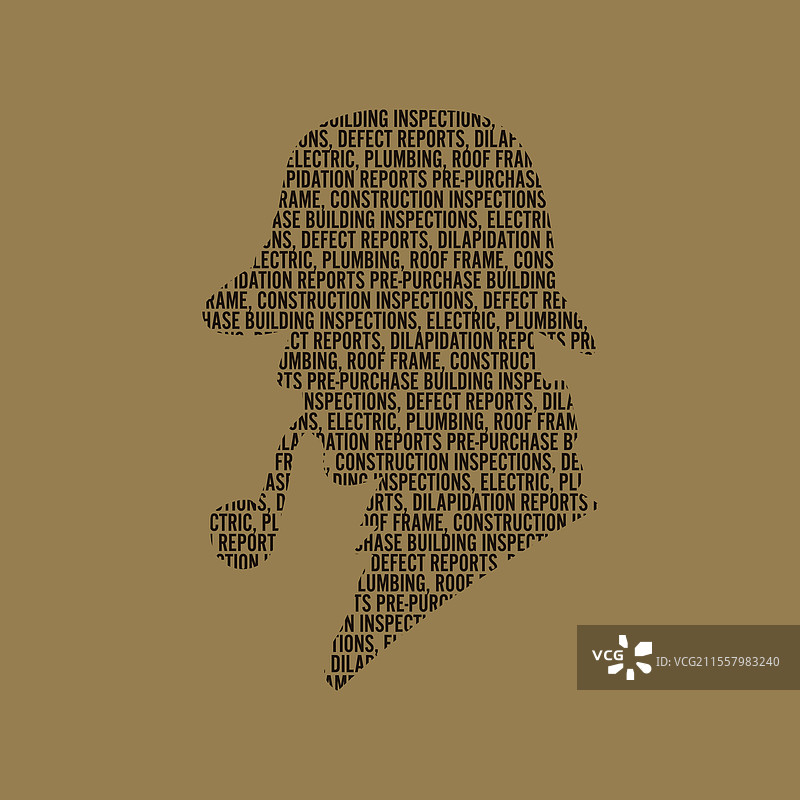 侦探的剪影图片素材