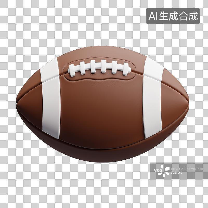 【AI数字艺术】立体橄榄球运动风采，橄榄球图片素材