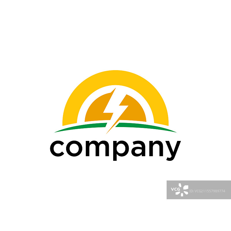 黄色半圆形图片素材