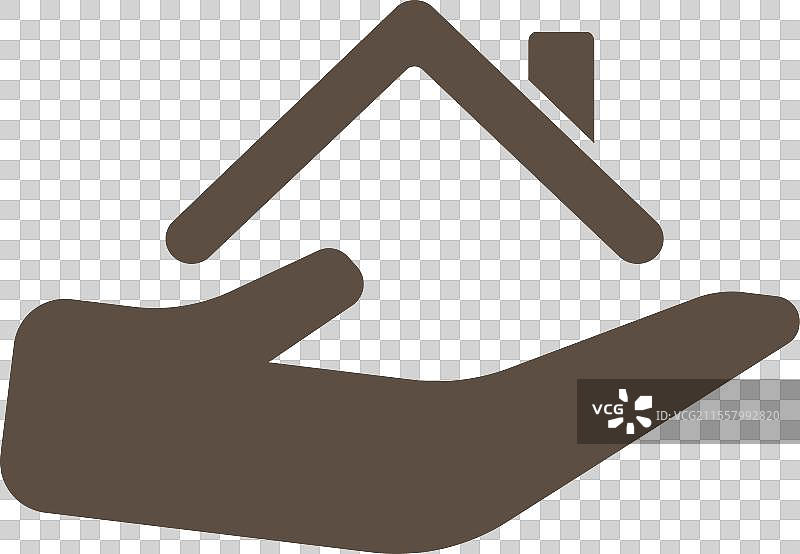 复古风格的商业房地产图标图片素材