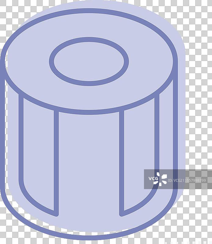 与照片相关的图标对象和双色符号图片素材