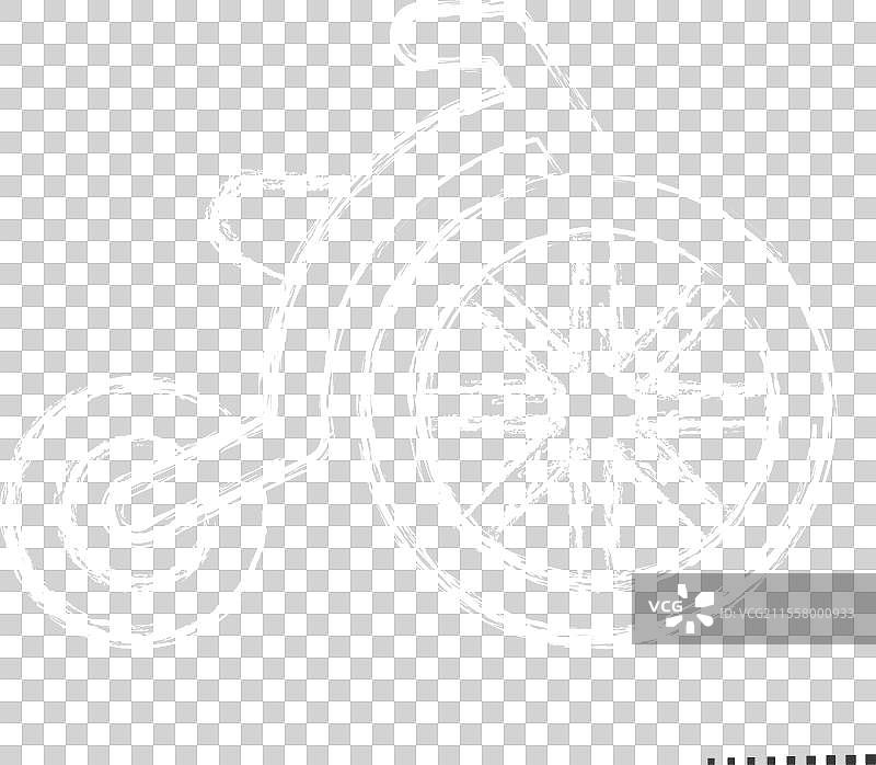 与照片相关的复古图标和粉笔符号图片素材