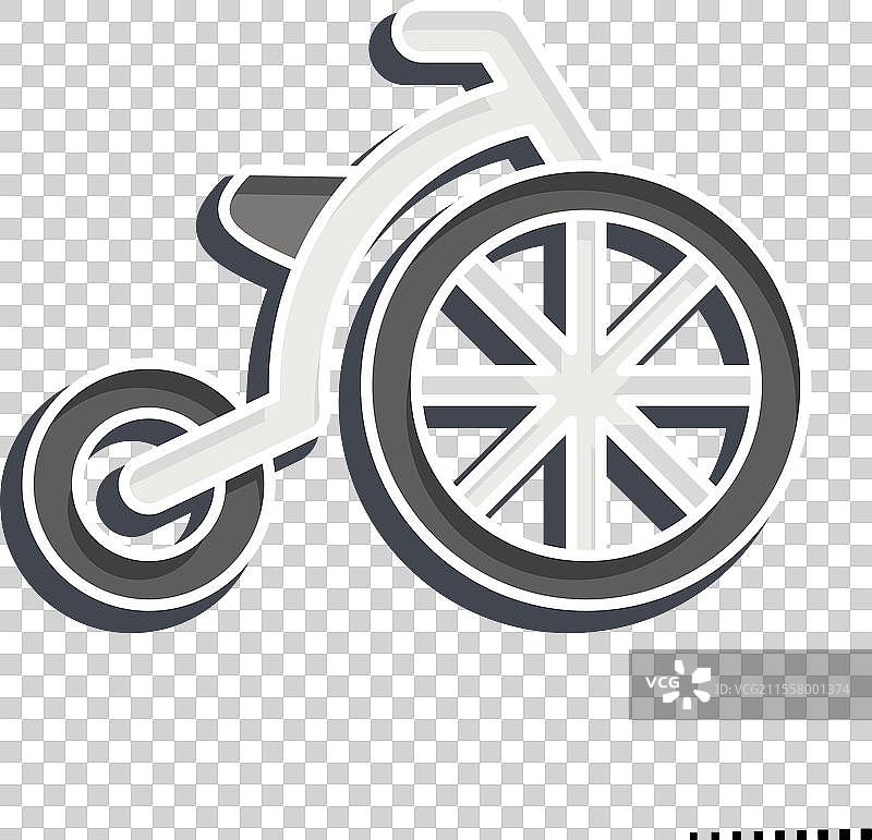 与照片相关的复古图标和光泽符号图片素材