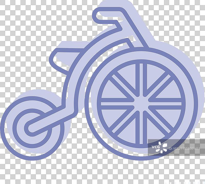 与照片和符号相关的复古图标图片素材