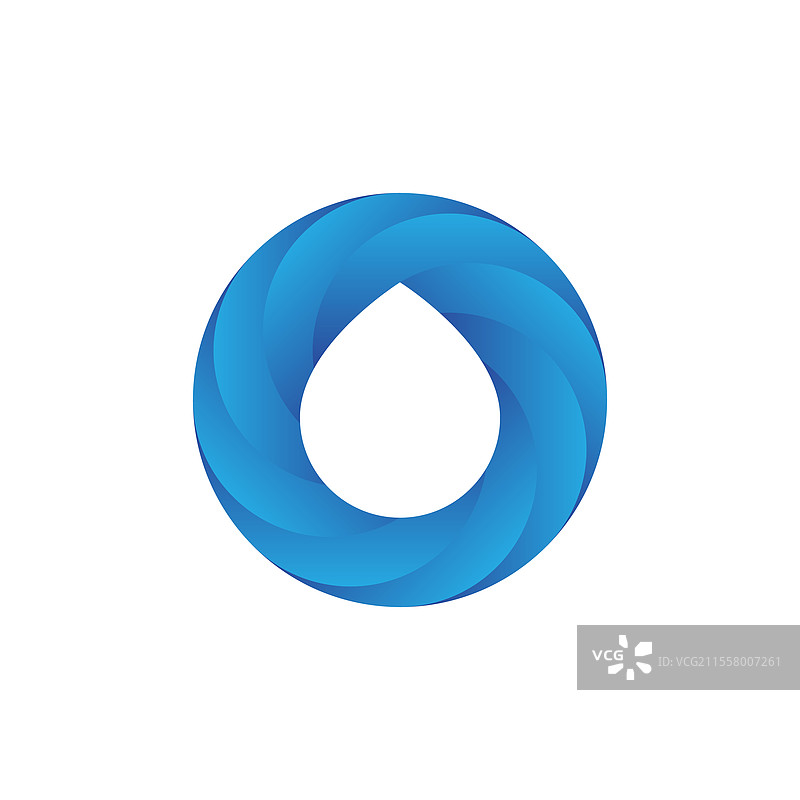 扭曲的圆形标志图片素材