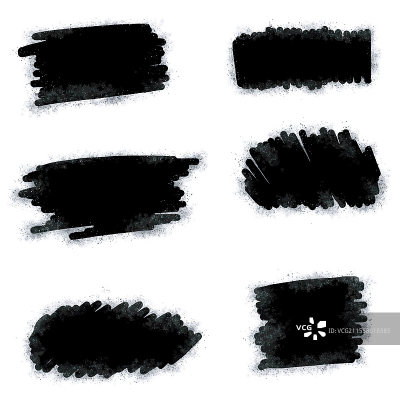 涂鸦风格的草图和涂写，背景为白色图片素材