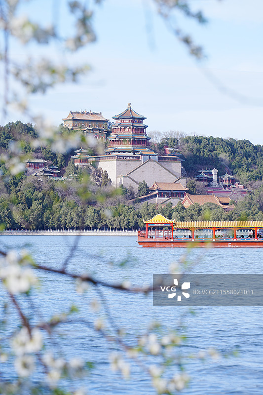 颐和园佛香阁图片素材