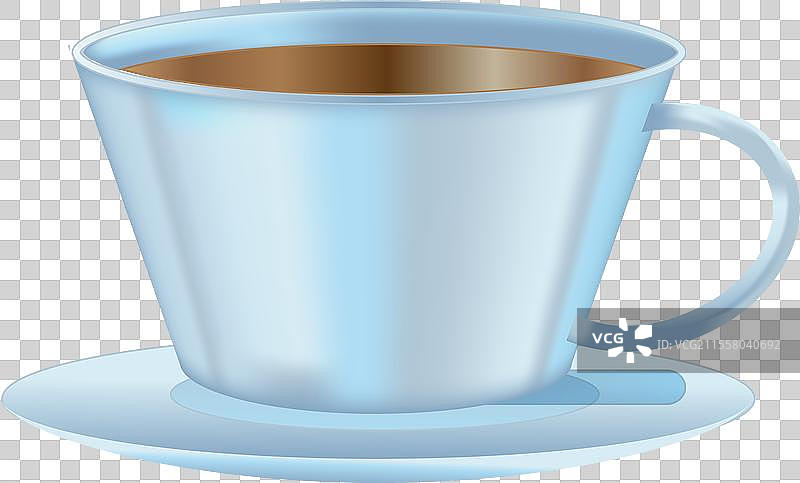 孤立的3D茶杯图片素材