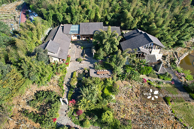 重庆永川黄瓜山中华梨村图片素材