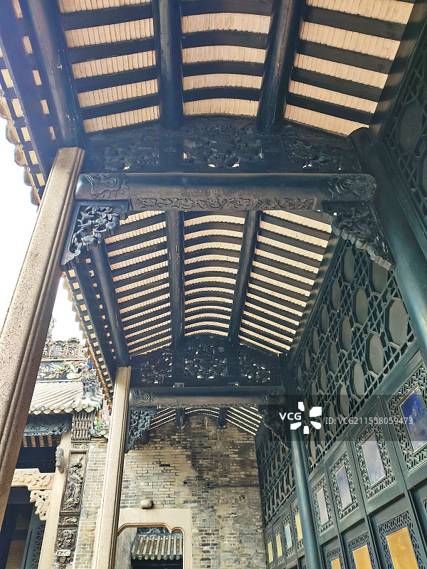 岭南古建筑艺术图片素材
