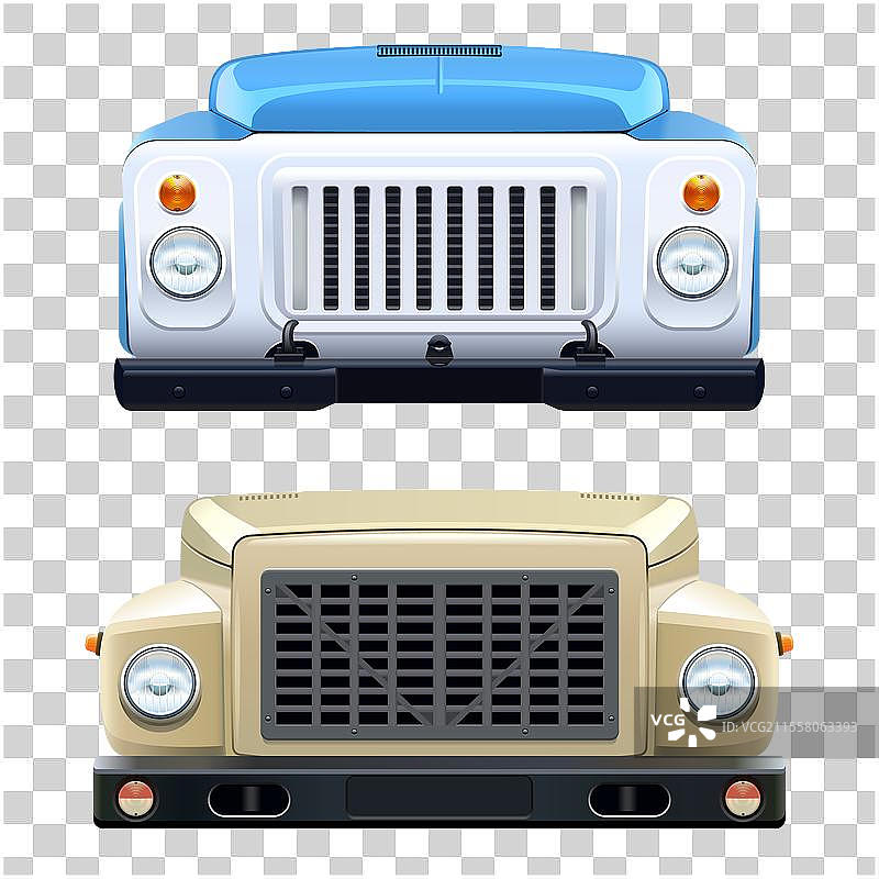 卡车前部零件图片素材