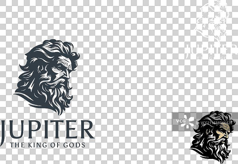 宙斯、海王星、波塞冬、特里同、木星，希腊神祇图片素材