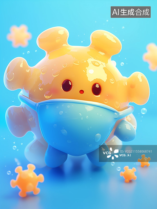 【AI数字艺术】温度太高要融化图片素材