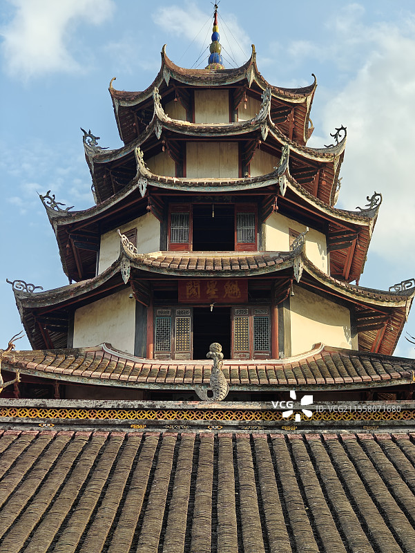 全国重点文物保护单位-龙岩永定西陂天后宫图片素材