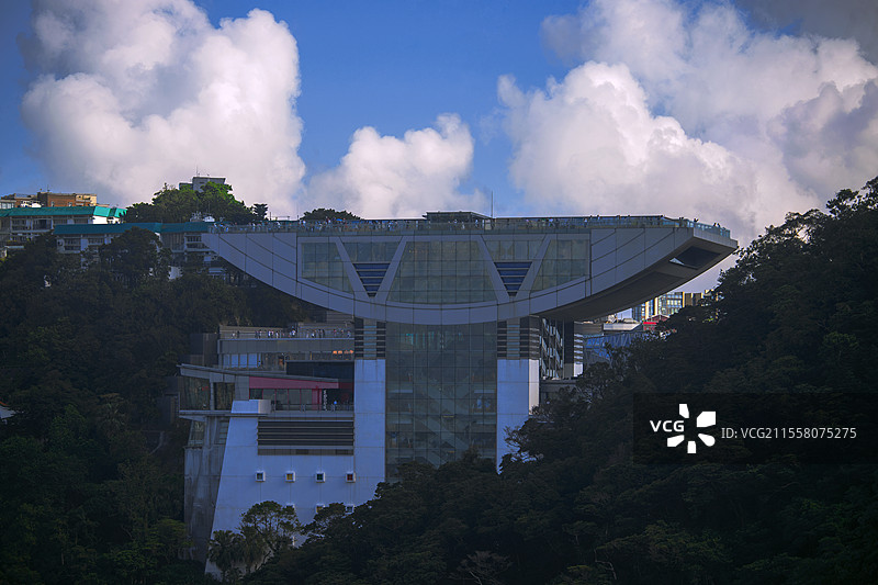 香港凌霄阁图片素材