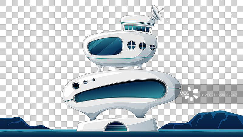 现代天文观测站图片素材