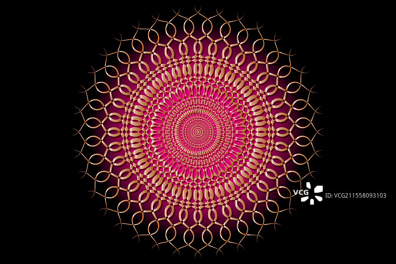 神圣的曼荼罗花卉纹理装饰框架图片素材