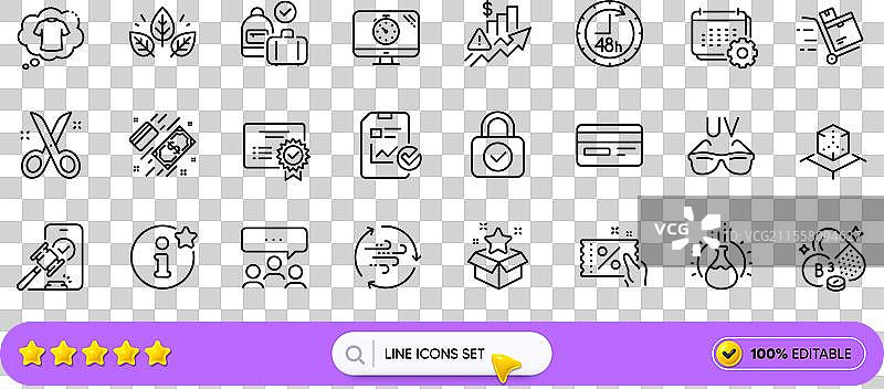 烟酸维生素随身行李和付款排队图片素材