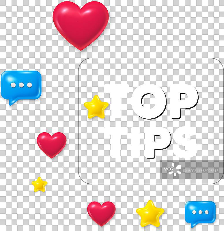 社交媒体教育常见问题提示符号图片素材